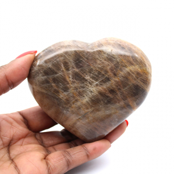 Corazón de piedra lunar de Madagascar