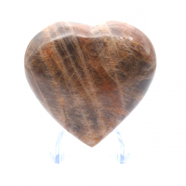 Corazón de microclina negra