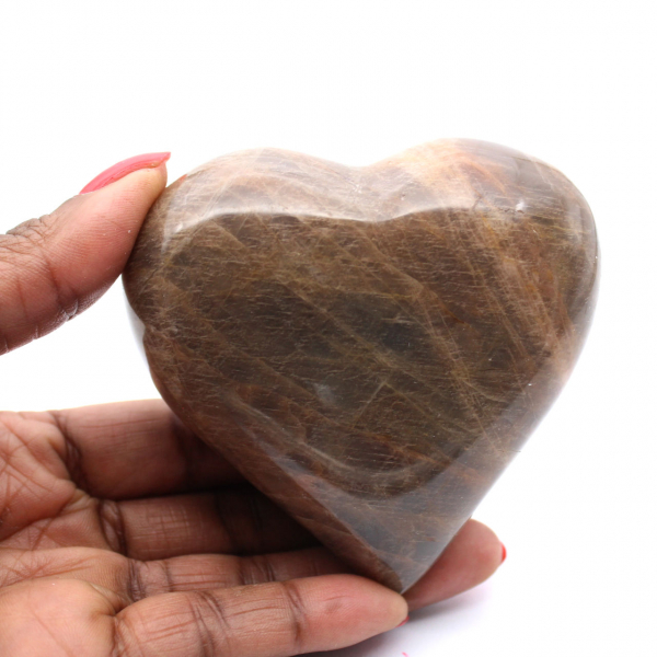 Corazón de piedra de microclina