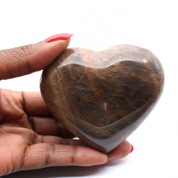 Piedra lunar de Madagascar: corazón