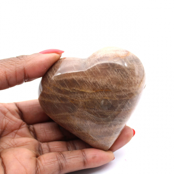 Corazón de piedra lunar de Madagascar
