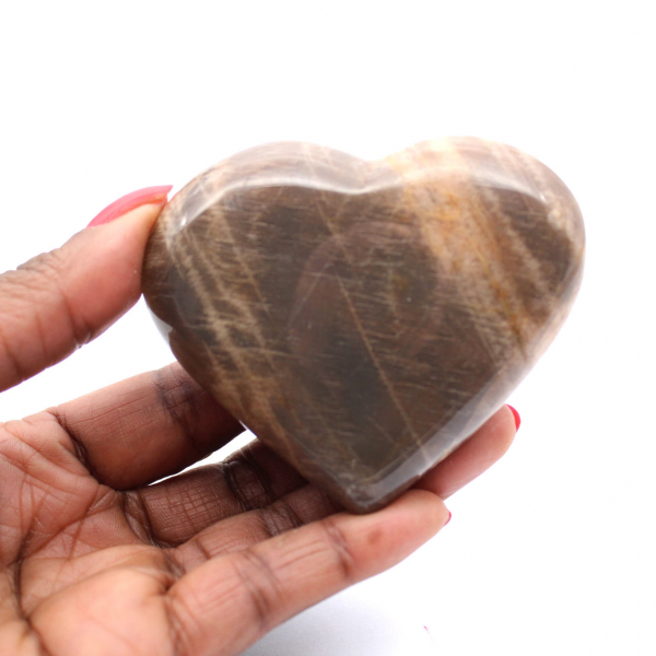 Corazón de piedra de microclina