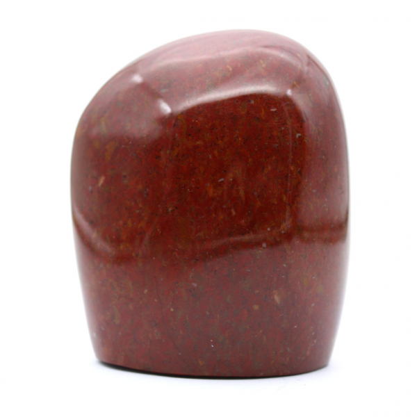 Piedra de jaspe rojo pulido