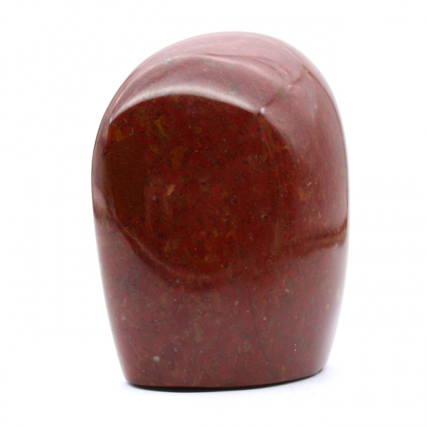 Piedra de jaspe rojo pulido