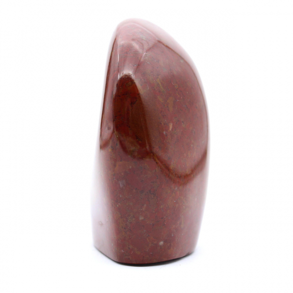 Piedra de jaspe rojo pulido