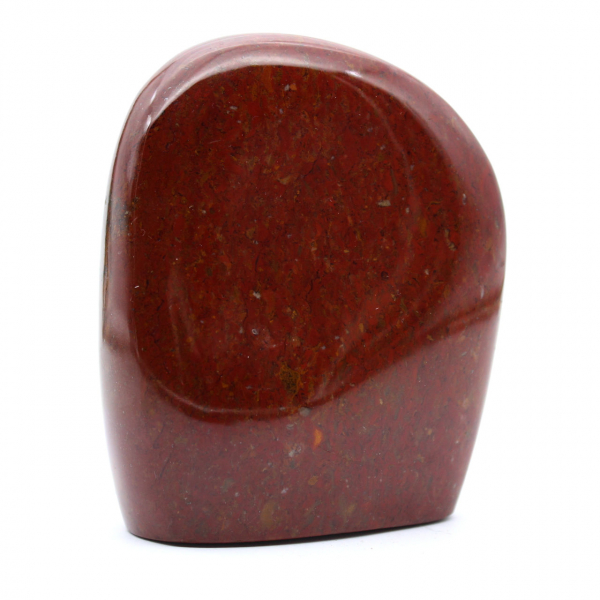 Piedra de jaspe rojo pulido