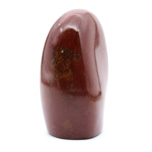 Piedra de jaspe rojo pulido