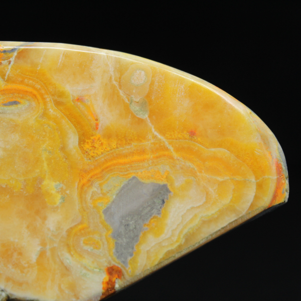 Gran decoración de piedra natural de jaspe abejorro