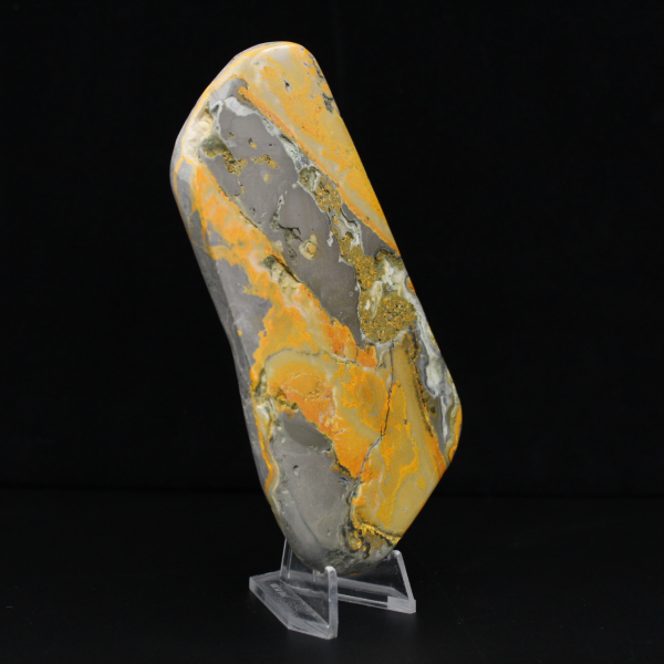 Muestra de abejorro de jaspe, roca volcánica