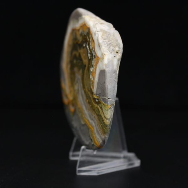 Adorno de abejorro de jaspe pulido, Indonesia, raro