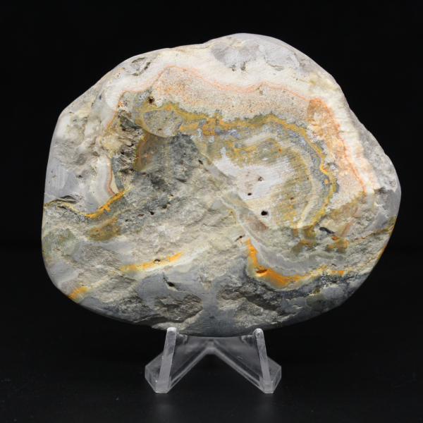 Adorno de abejorro de jaspe pulido, Indonesia, raro