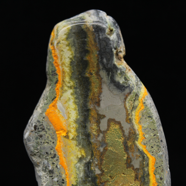 Colección de decoración de abejorro de jaspe de piedra lisa