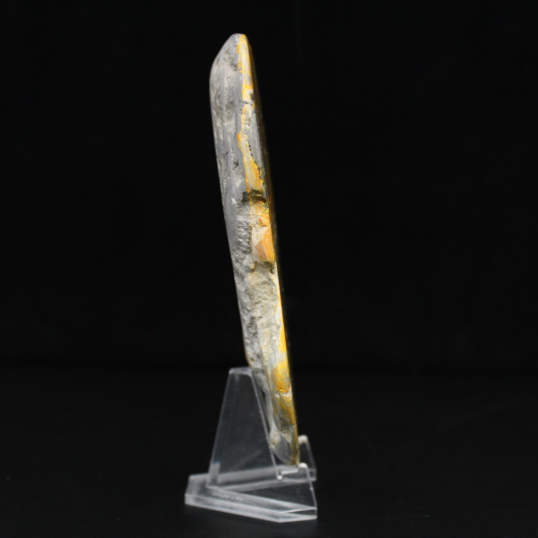 Adorno grande de abejorro de jaspe pulido