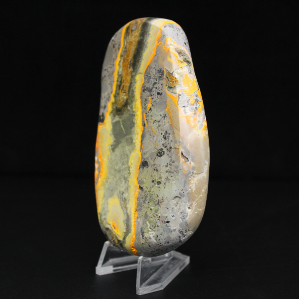 Adorno de jaspe abejorro natural pulido