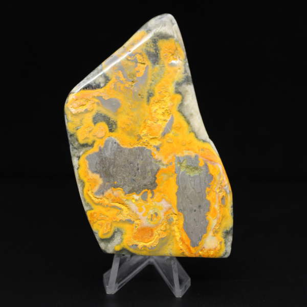 Adorno de jaspe abejorro pulido, único en Indonesia