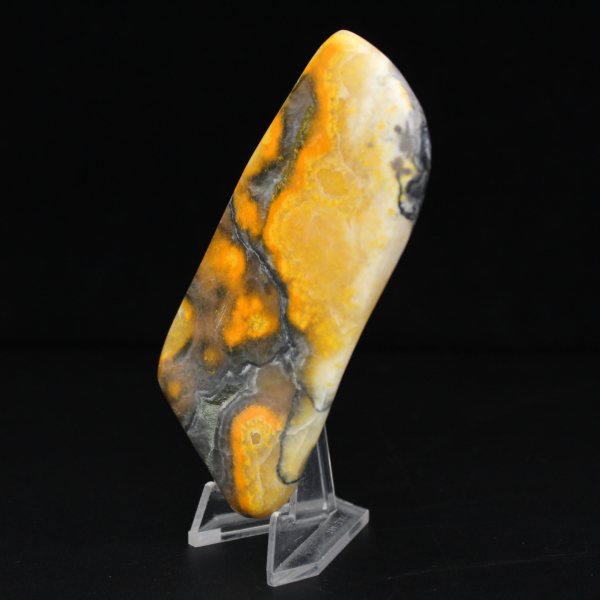 Piedra natural de jaspe abejorro, ejemplar compacto