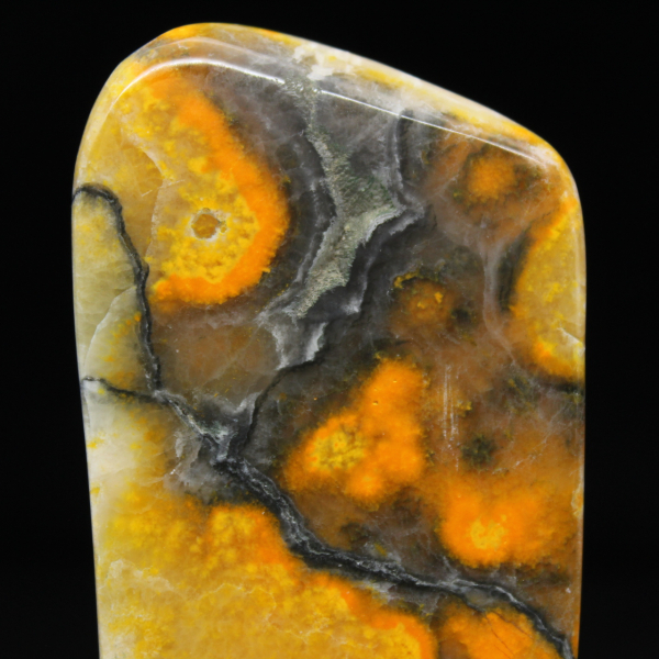 Piedra natural de jaspe abejorro, ejemplar compacto