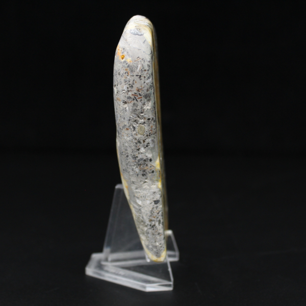 Piedra volcánica abejorro de jaspe liso