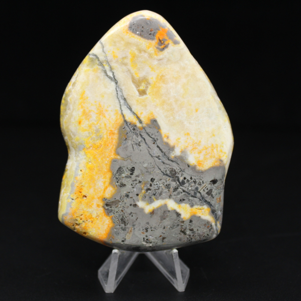 Adorno compacto de jaspe abejorro