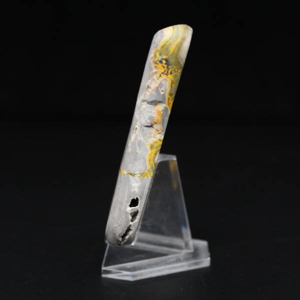 Adorno pequeño de jaspe abejorro pulido