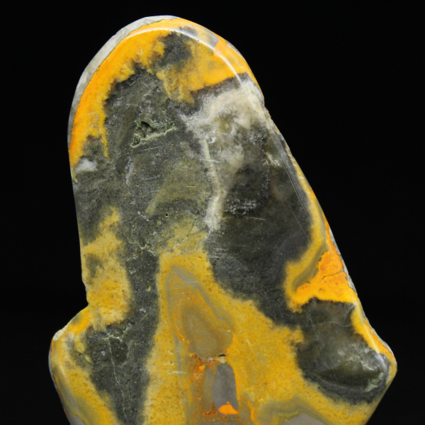 Micromoneda de abejorro de jaspe pulido