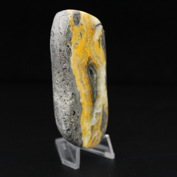 Pequeña decoración mineral de abejorro de jaspe