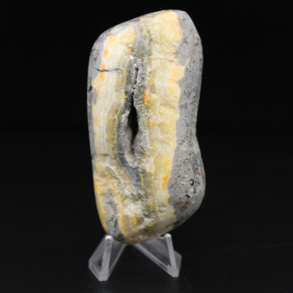 Pequeña decoración mineral de abejorro de jaspe