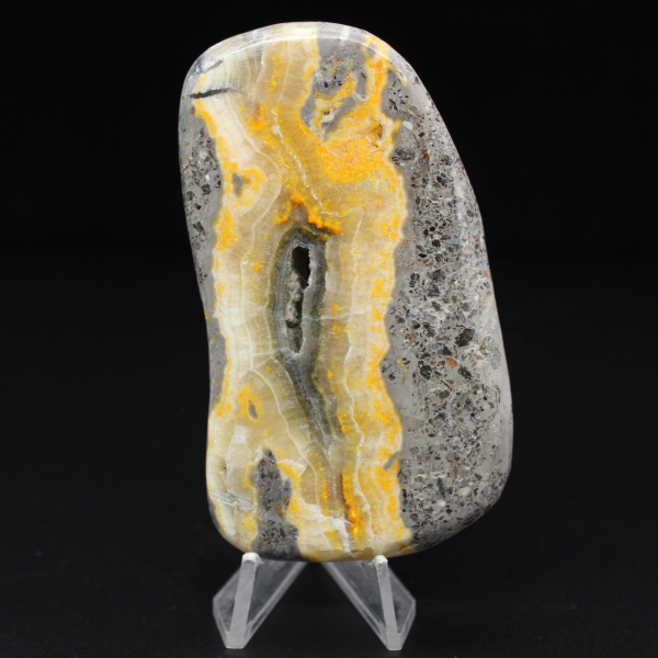 Colección de abejorro pulido en miniatura de jaspe