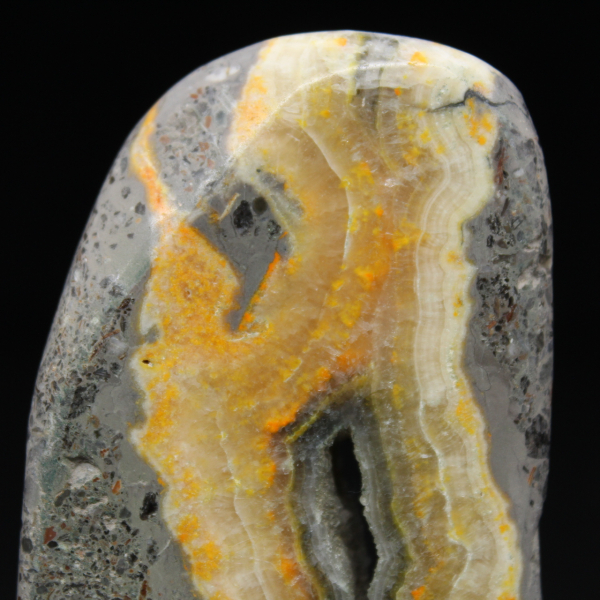 Colección de abejorro pulido en miniatura de jaspe