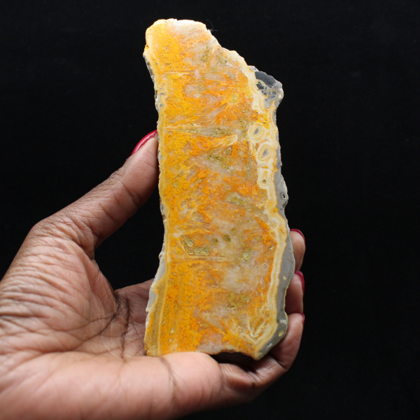 Jaspe abejorro: placa mineral de Indonesia