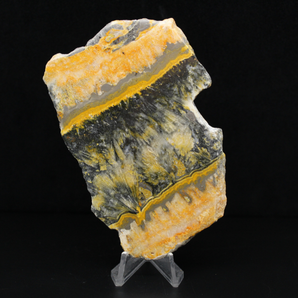 Placa decorativa de abejorro de jaspe - 130 g