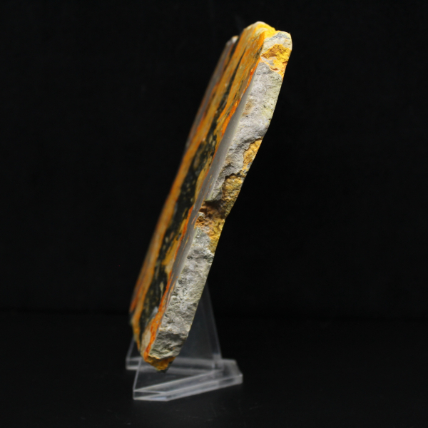 Jaspe abejorro: placa pulida de alta calidad