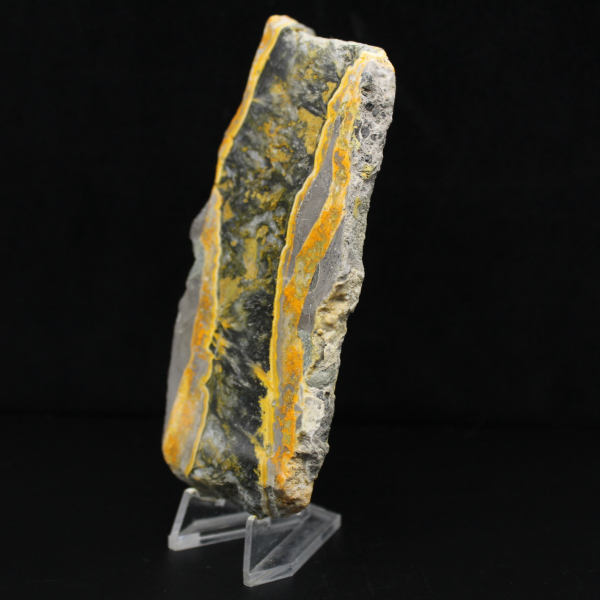 Rebanada de jaspe abejorro - Relieve sedimentario