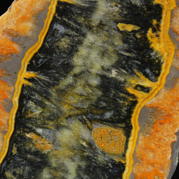 Placa de jaspe abejorro - Equilibrio mineral