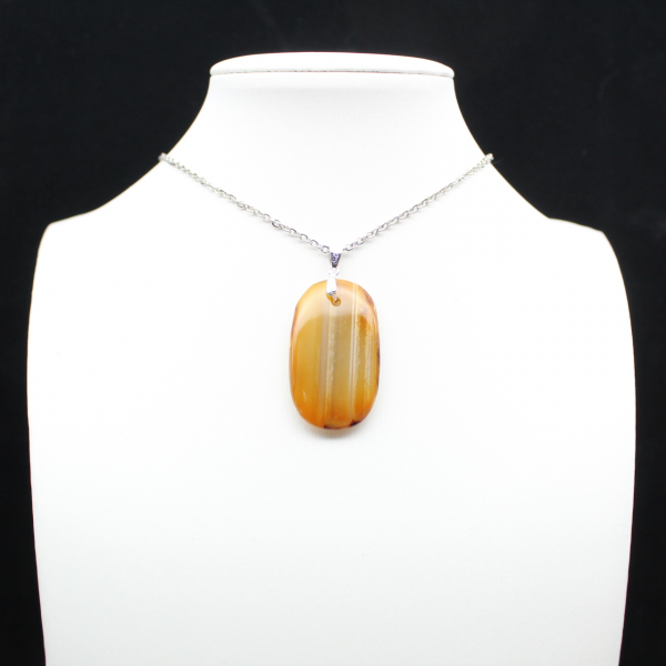Colgante de cornalina natural