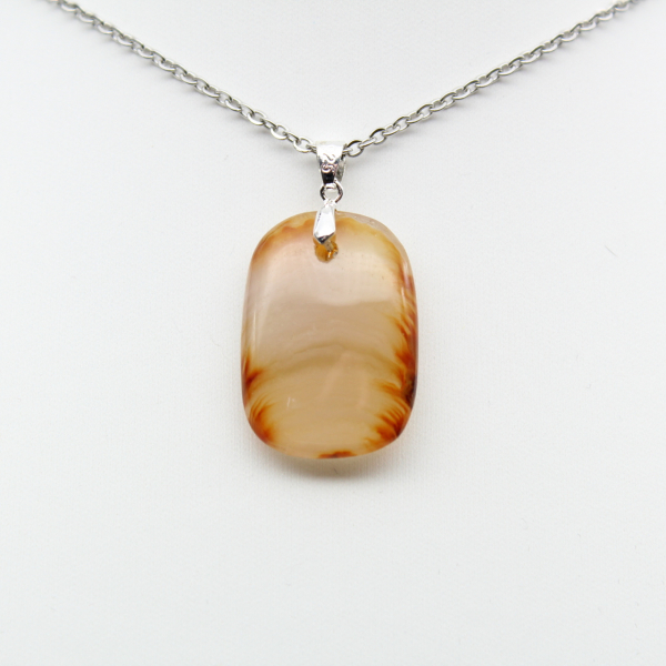 Colgante de cornalina natural