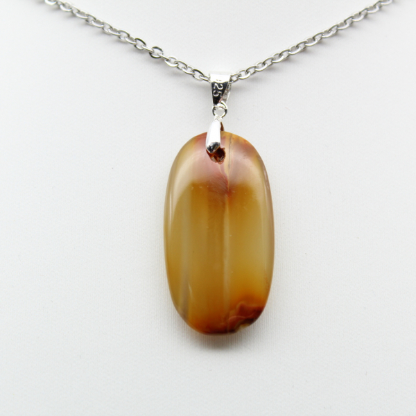 Colgante de cornalina natural