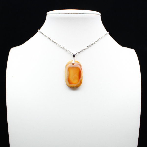 Colgante de cornalina de Madagascar