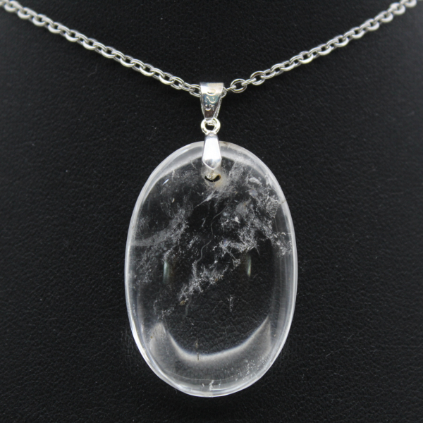 Colgante de cristal de roca