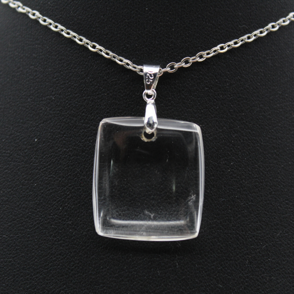 Colgante de cristal de roca