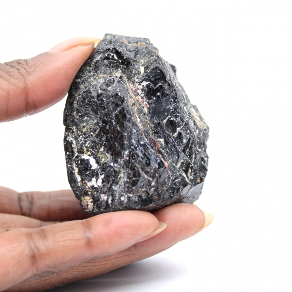 Turmalina negra natural