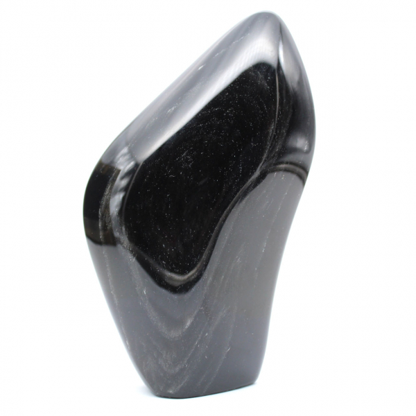 Obsidiana dorada de forma libre