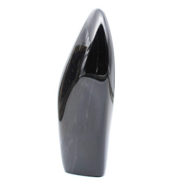 Obsidiana dorada de forma libre