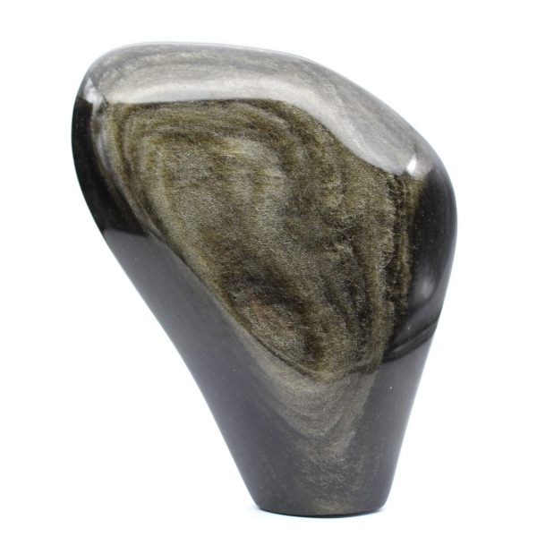 Piedra de obsidiana dorada de México