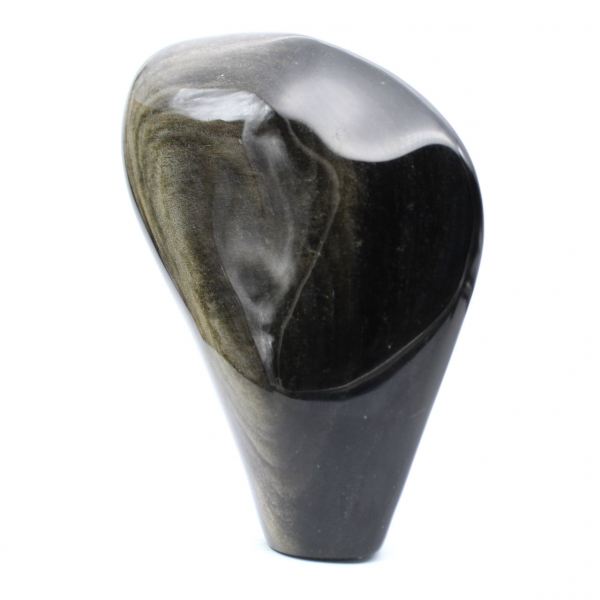 Piedra de obsidiana dorada de México