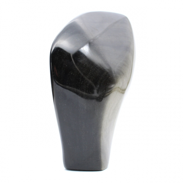 Piedra de obsidiana dorada de México