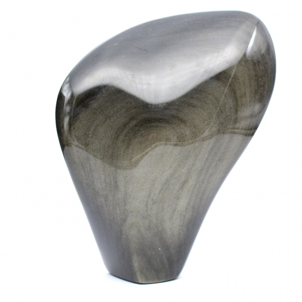 Piedra de obsidiana dorada de México