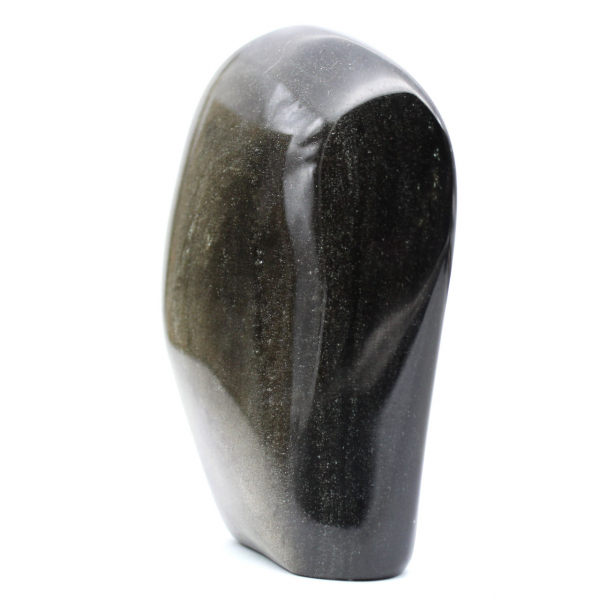 Bloque de obsidiana dorada para colocar
