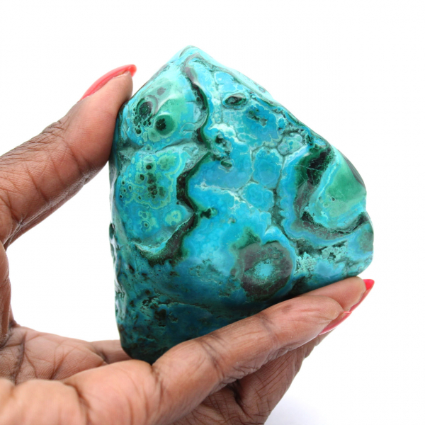 Piedra pulida Crisocola Congo