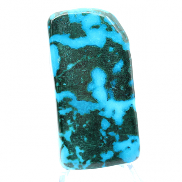 Piedra crisocola pulida natural